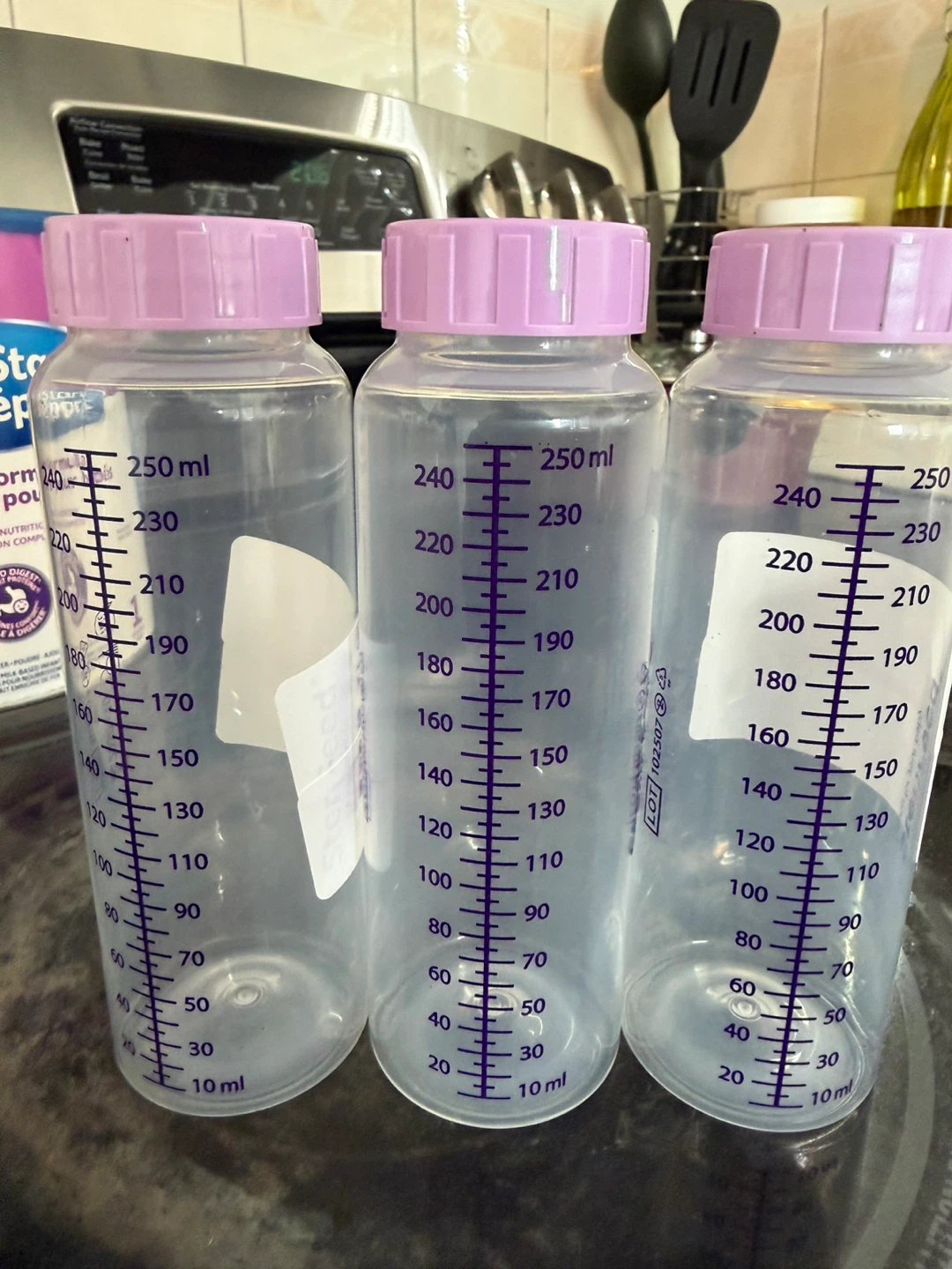 Breast Milk Storage Bottles - 250ml (Set of 3)