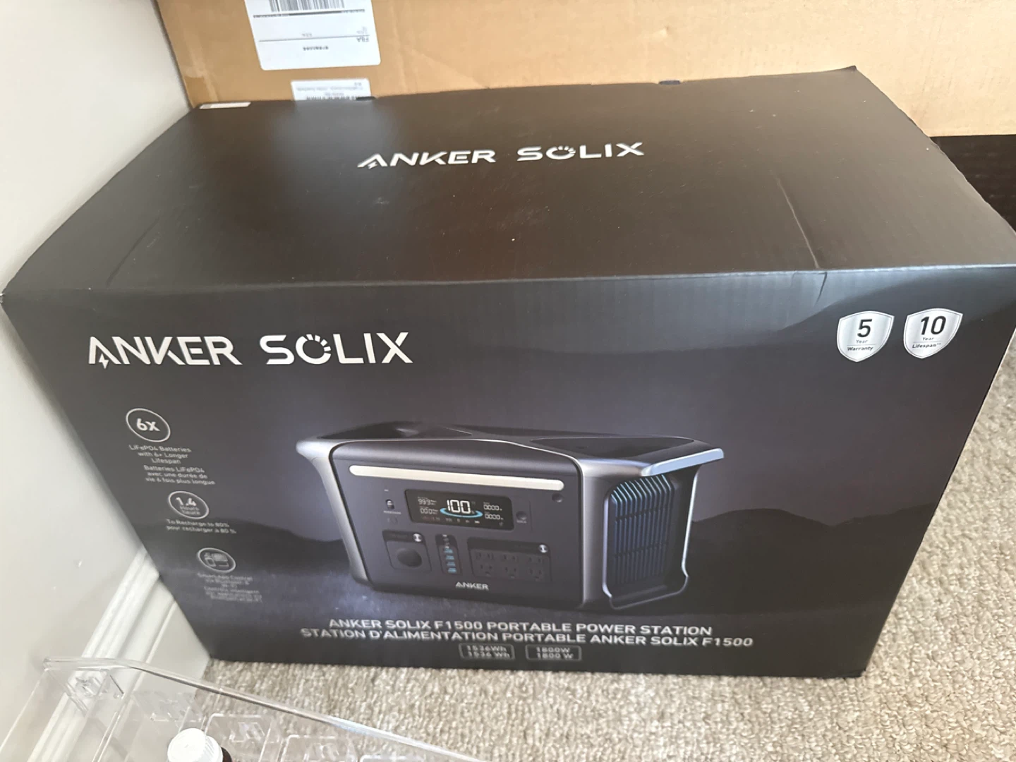 Anker SOLIX F1500 Portable Power Station