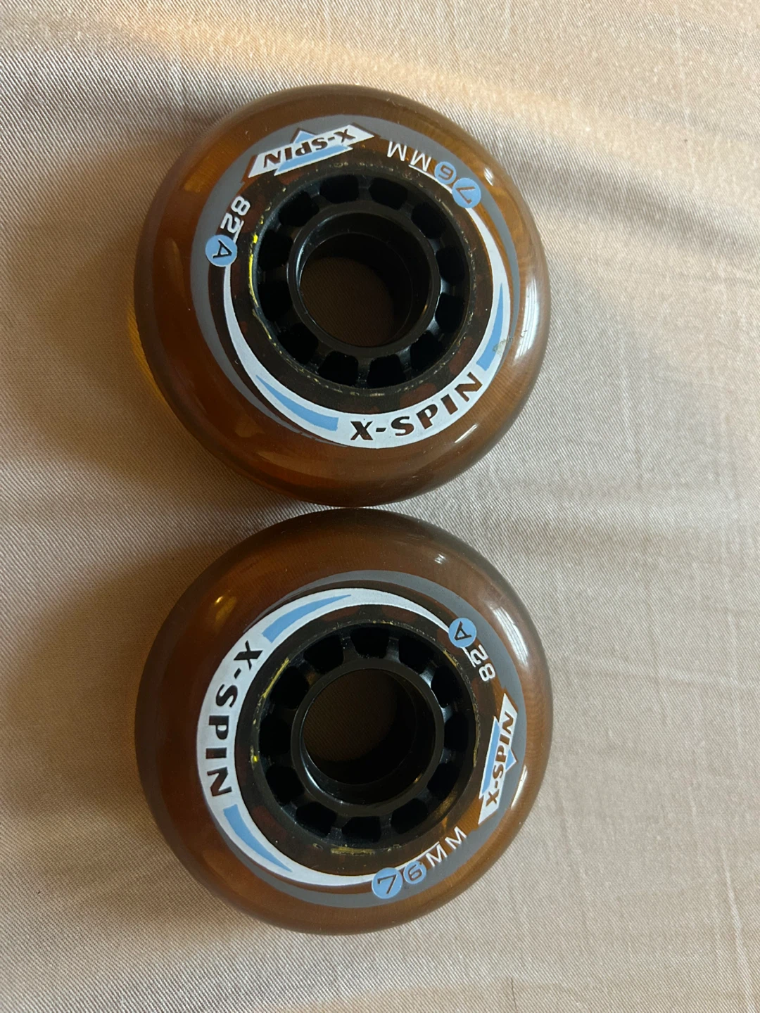 X-Spin Skates Wheels 76mm 82A