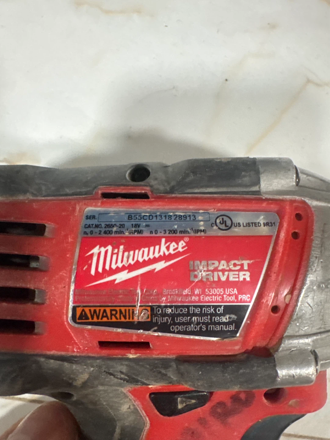 Milwaukee M18 RedLithium CP2.0 Impact Driver - photo 3