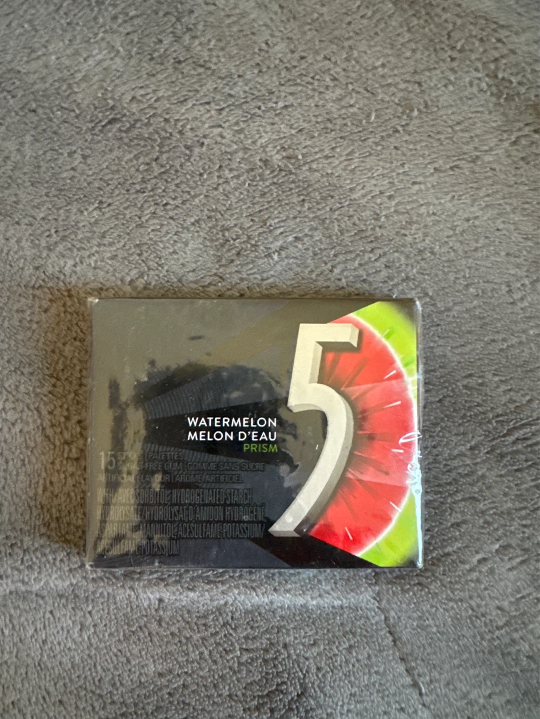 5 Gum Watermelon Prism Sugar-Free Gum