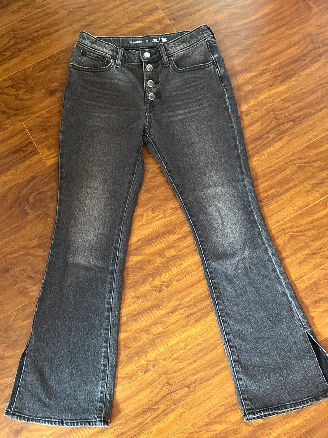 Old Navy Black Flare Jeans