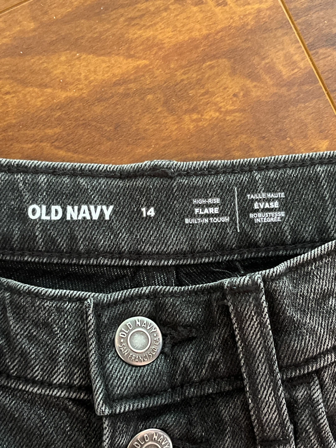 Old Navy Black Flare Jeans - photo 2