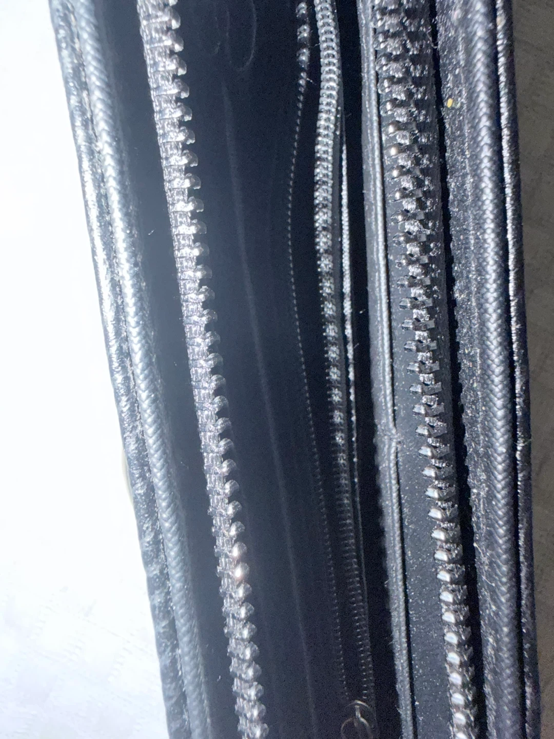 Black Skull faux leather wallet - photo 3