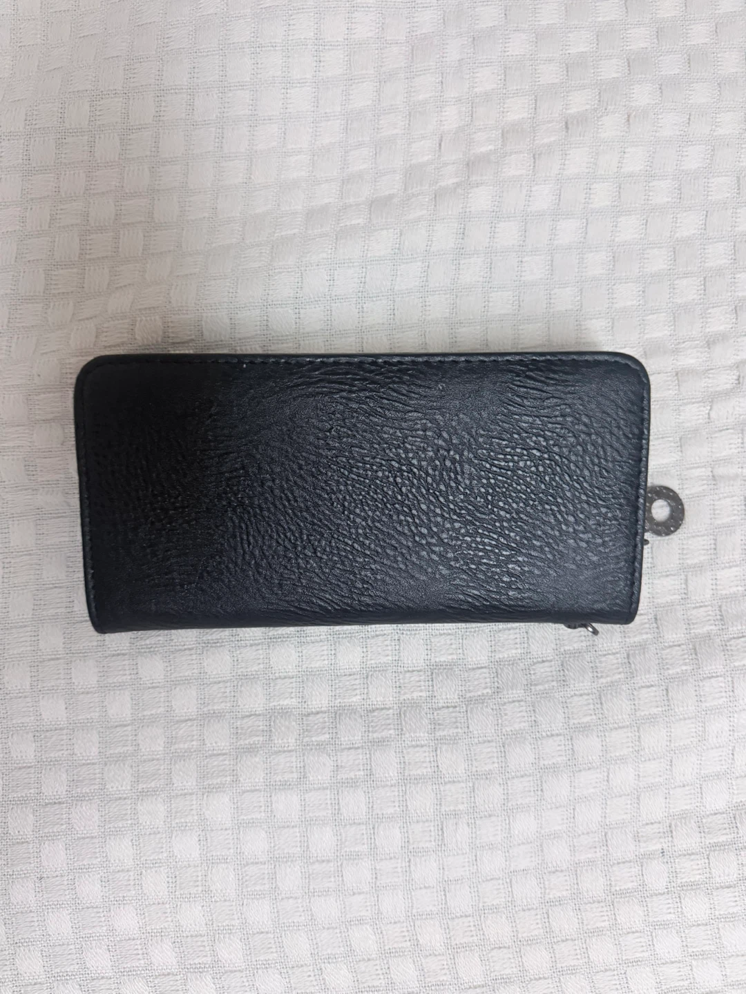 Black Skull faux leather wallet - photo 2