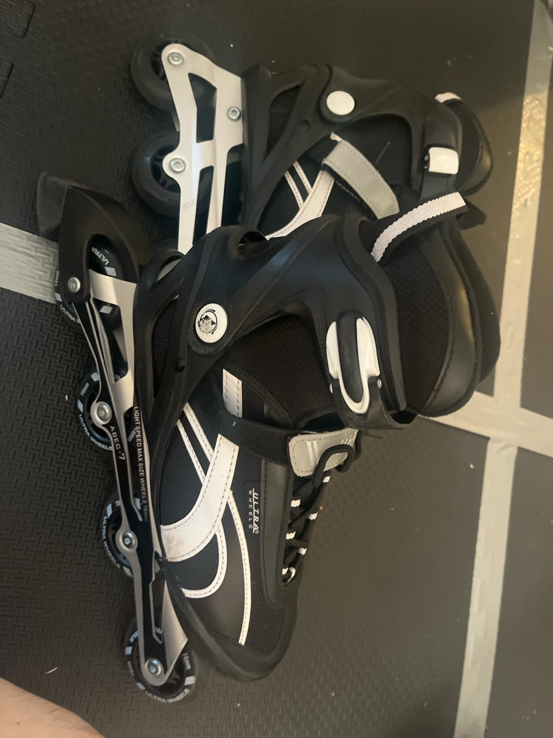 Ultra Wheels Inline Skates - Size 9 Used only 3 times.