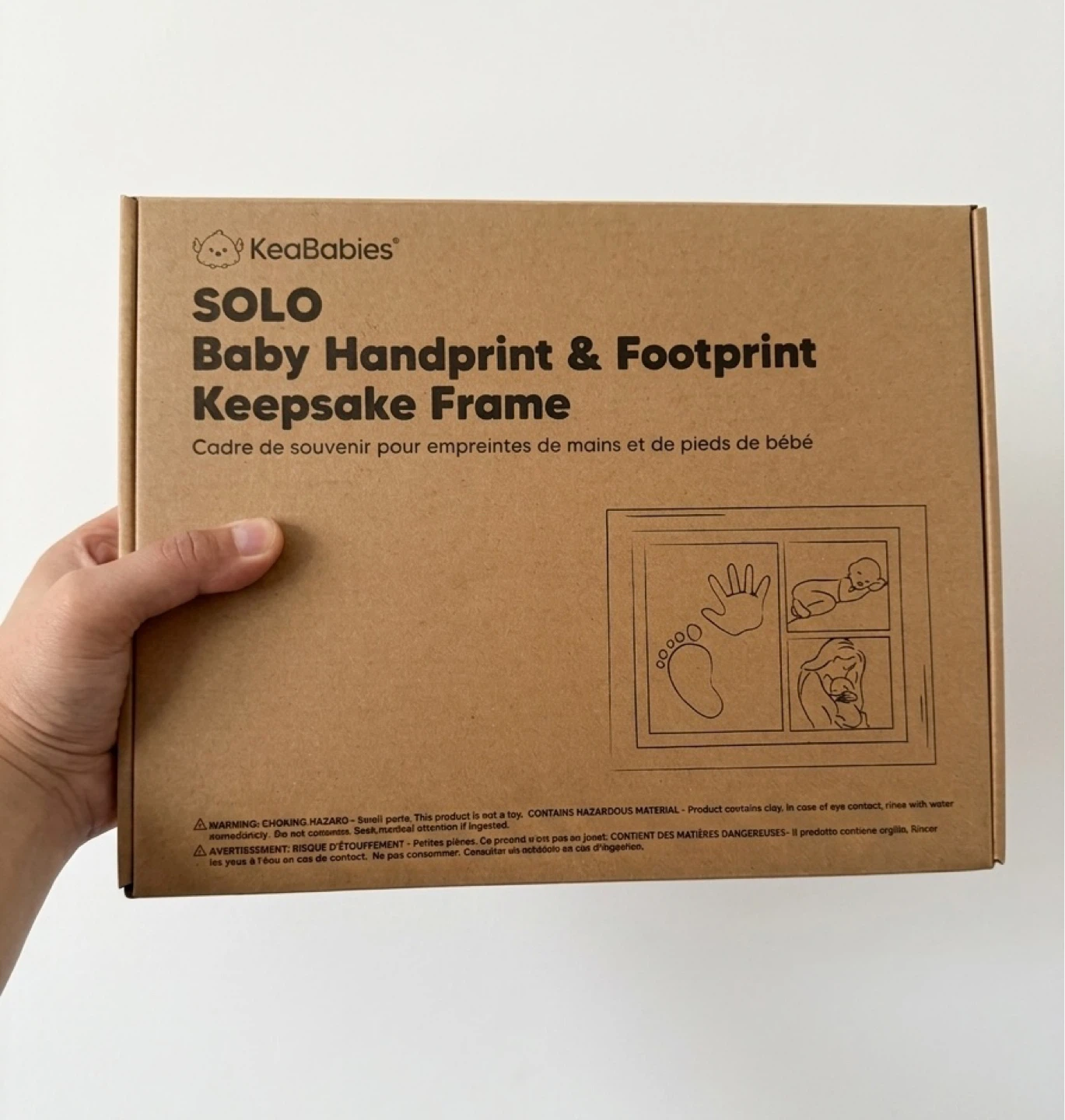 [Brand New] Baby Handprint and Footprint Keepsake Kit - photo 2