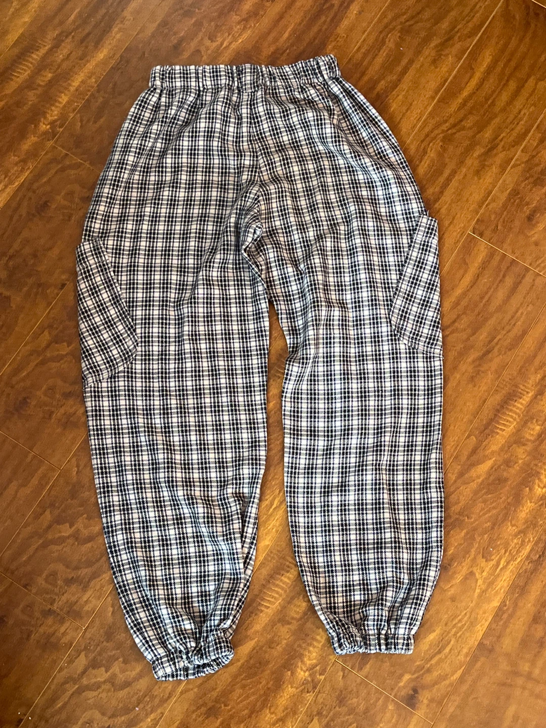 Zara Kids Plaid Jogger Cargo Pants - photo 3