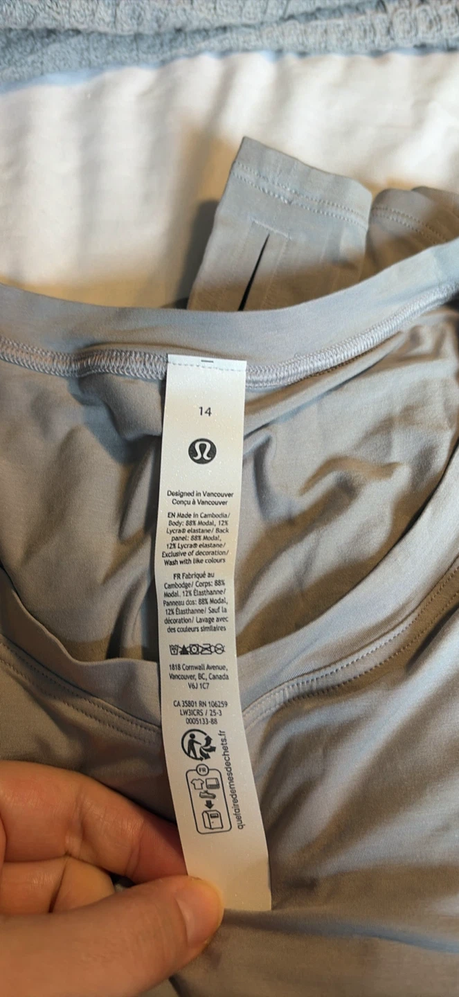 Lululemon Long Sleeve Shirt Size 14 Grey - photo 4