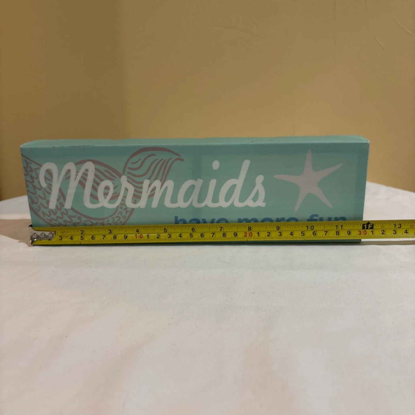 Mermaids Have More Fun Wood Sign - photo 3