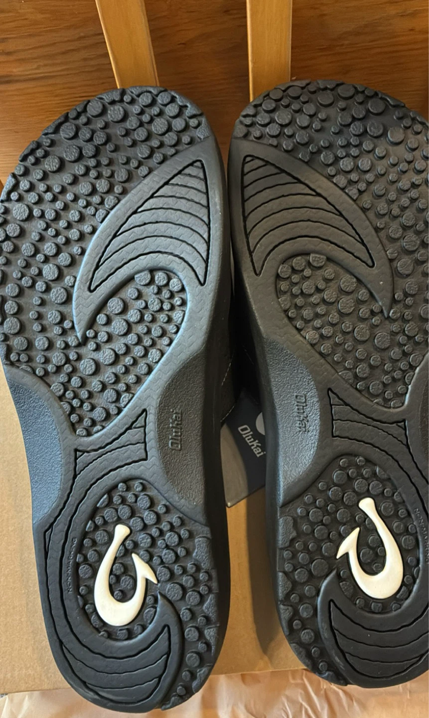 New OluKai Nalu Slide Sandals Men's Size 13 Black - photo 5