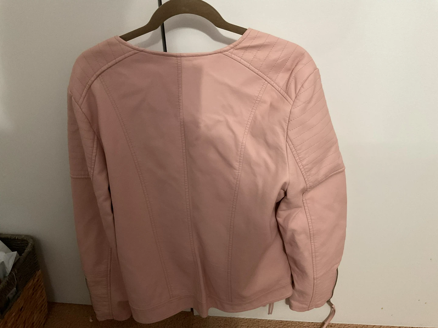 Simply Style Pink Moto Jacket - XL - photo 2