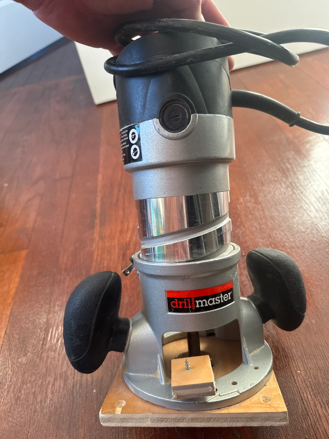 Drill Master 2 HP Fixed Base Router 28,000 RPM - photo 2