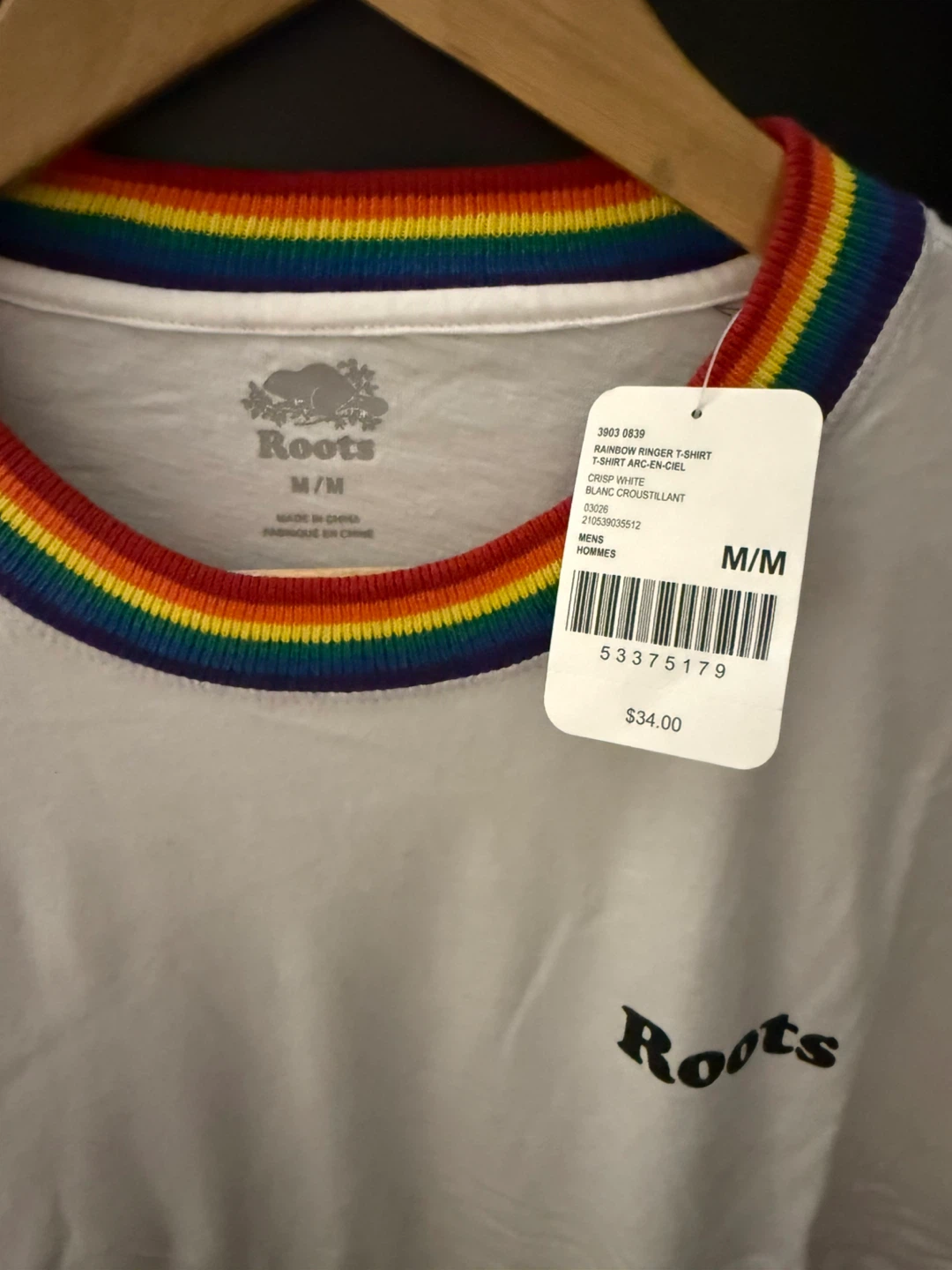 Roots Rainbow Ringer T-Shirt M/M - photo 2