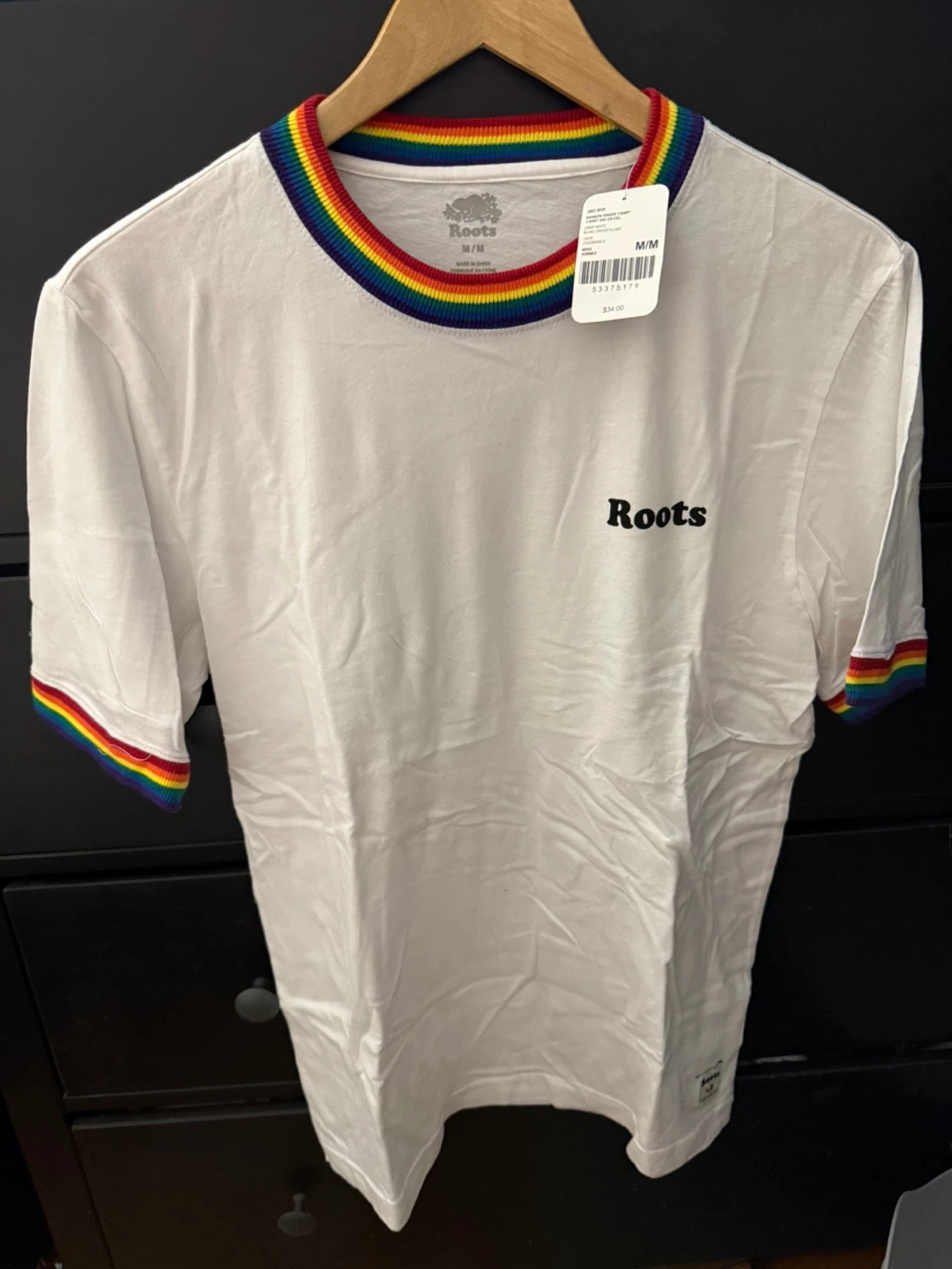 Roots Rainbow Ringer T-Shirt M/M