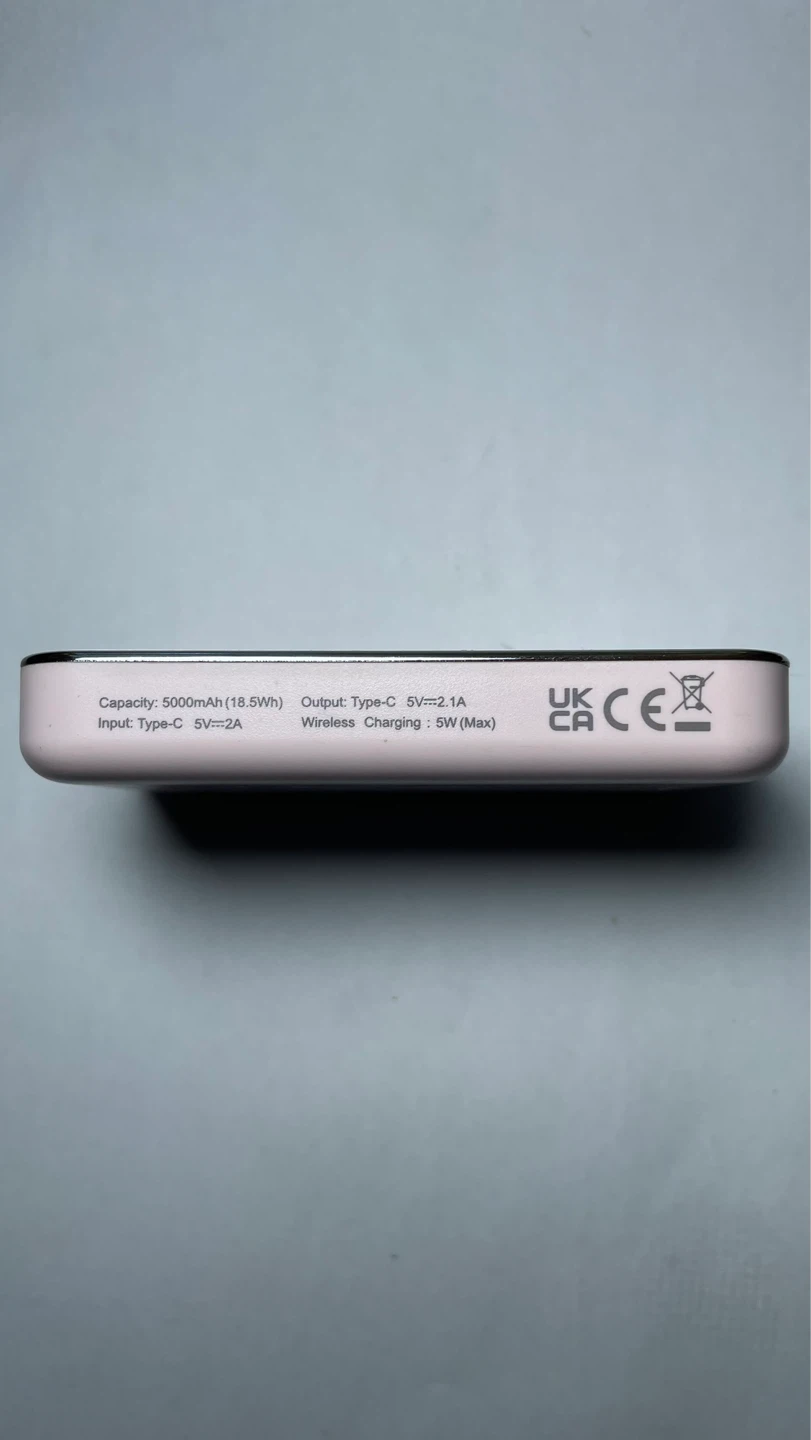 Pink Portable Power Bank 5000mAh - photo 4