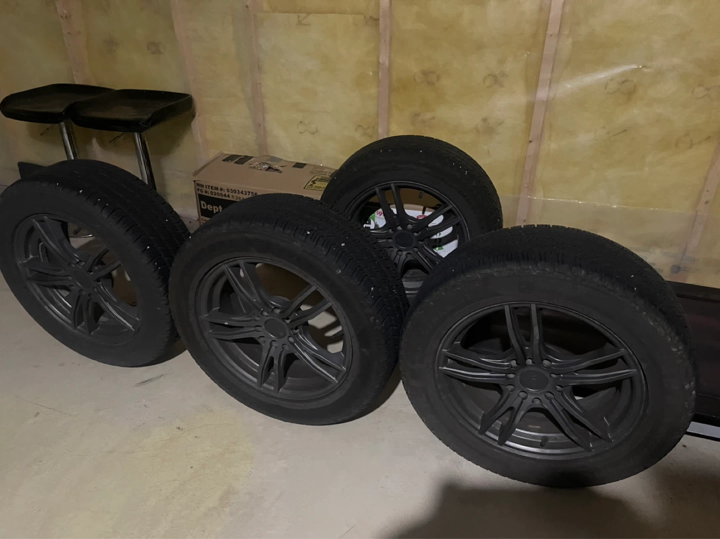 Set of 4 Envy Wheels and tires