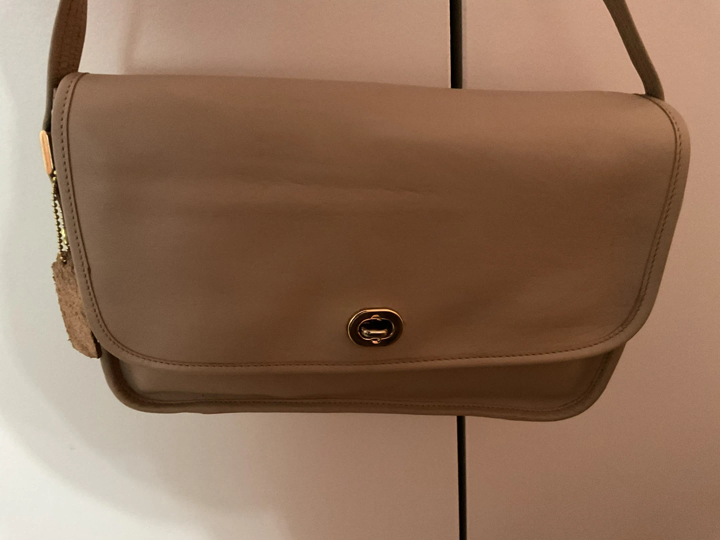 Lorenzo Leather Crossbody Bag Tan - photo 3