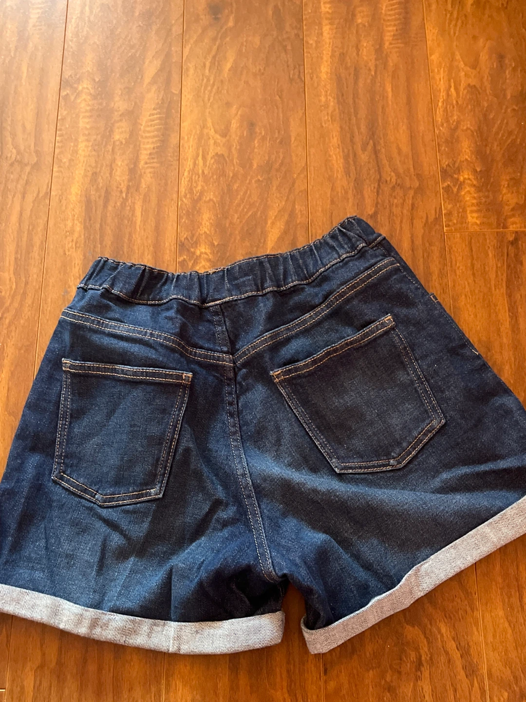 Uniqlo Kids Denim-Look Knit Shorts - photo 3