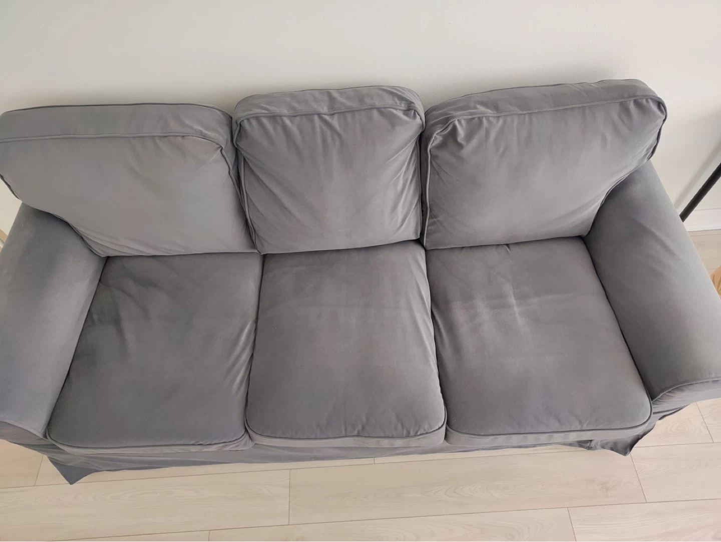 IKEA Uppland 3-seat sofa: dark grey, warranty transferable - photo 5