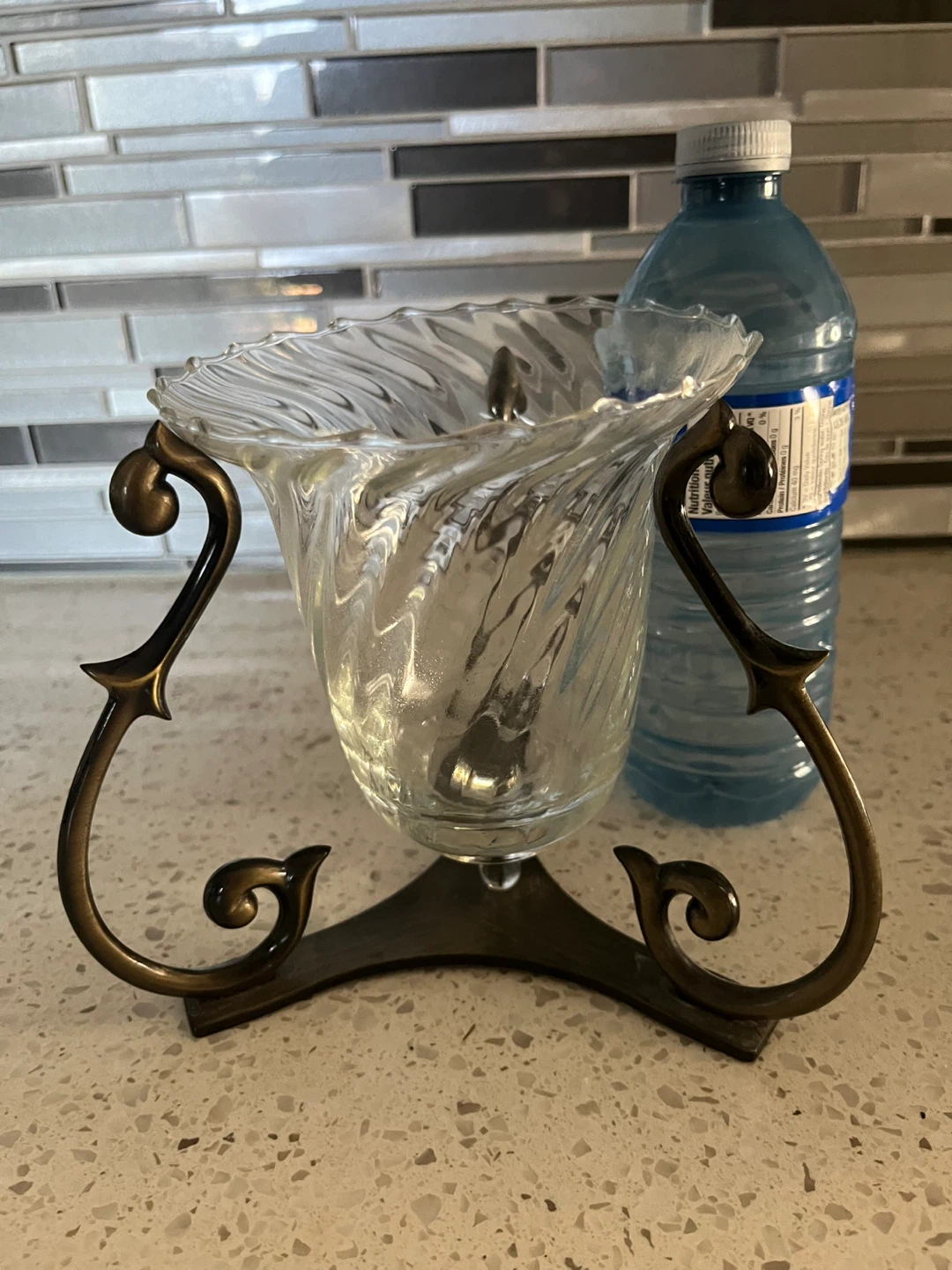 Partylite Glass Hurricane Candle Holder - photo 2