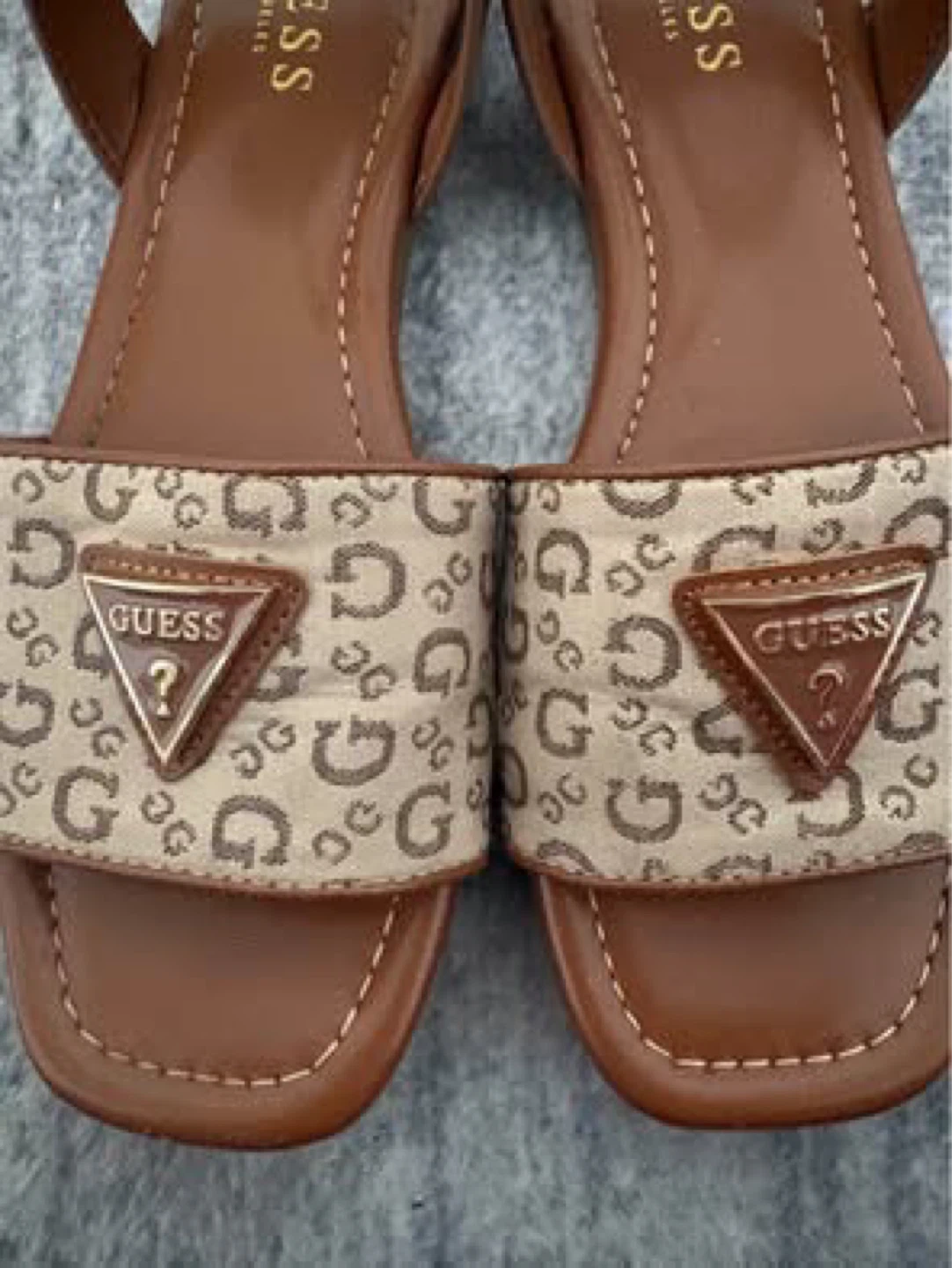 Guess Sandals-Worn once, Size 7 - photo 2