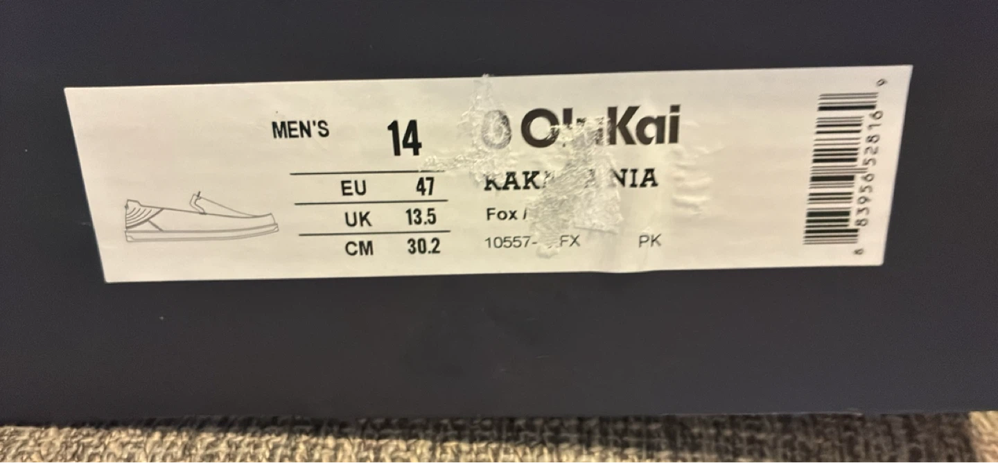 New OluKai Kahuawai Loa Men's Size 14 Slip-On Shoes - photo 5