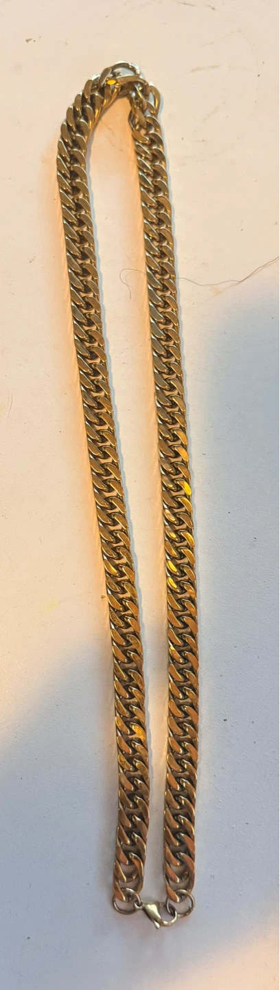 Gold-tone Chain Necklace