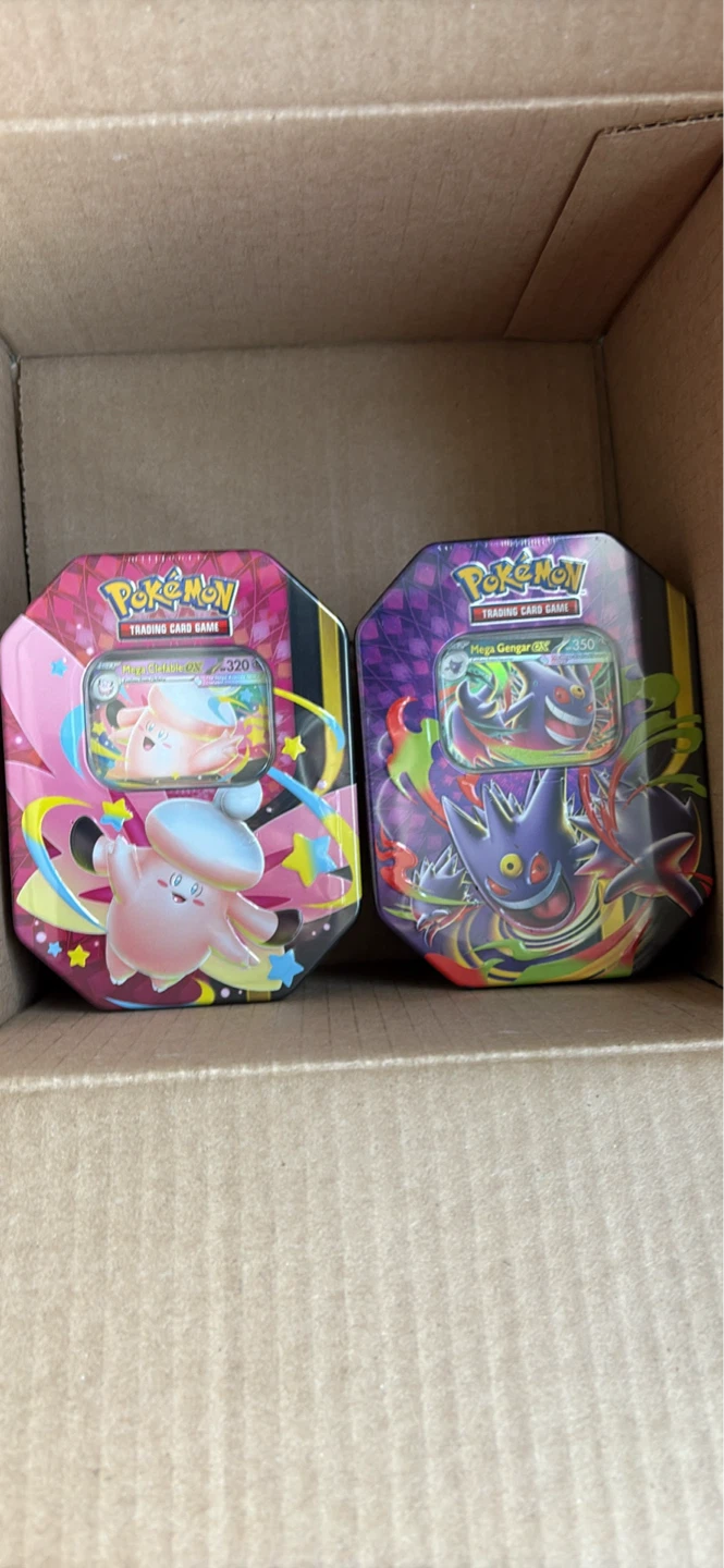Mega Evolution Moonlight Tins