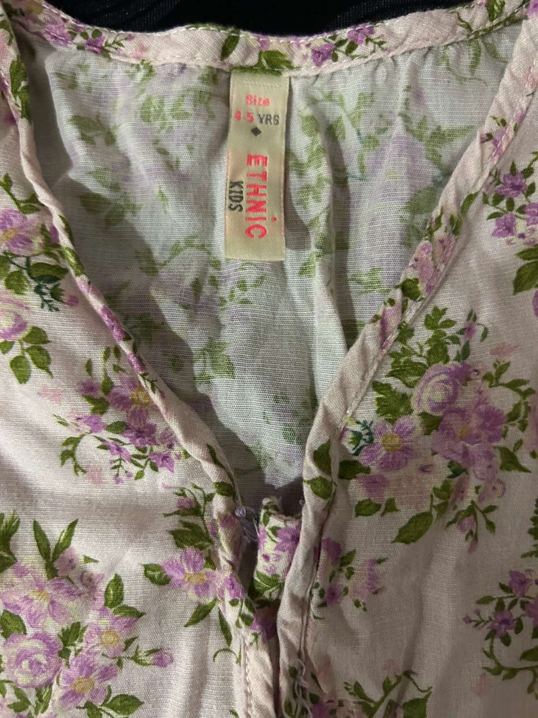 Ethnic Kids Floral Shalwar Qameez -Size 4-5 Years - photo 3