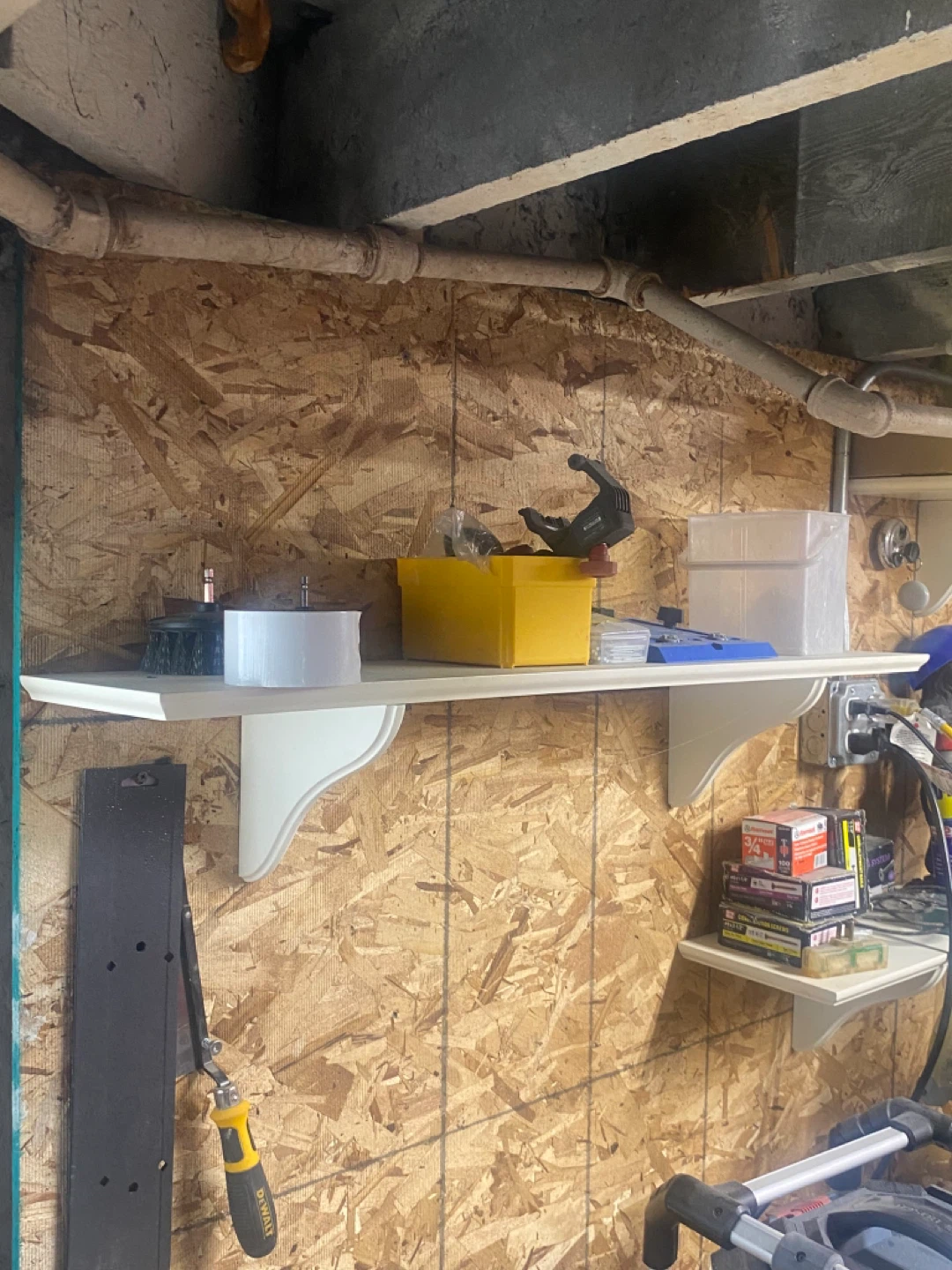 White Wall Shelf - photo 3