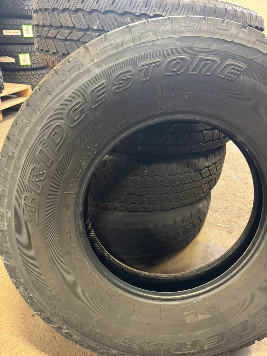Bridgestone Dueler A/T Tires (255/75R17) - photo 4