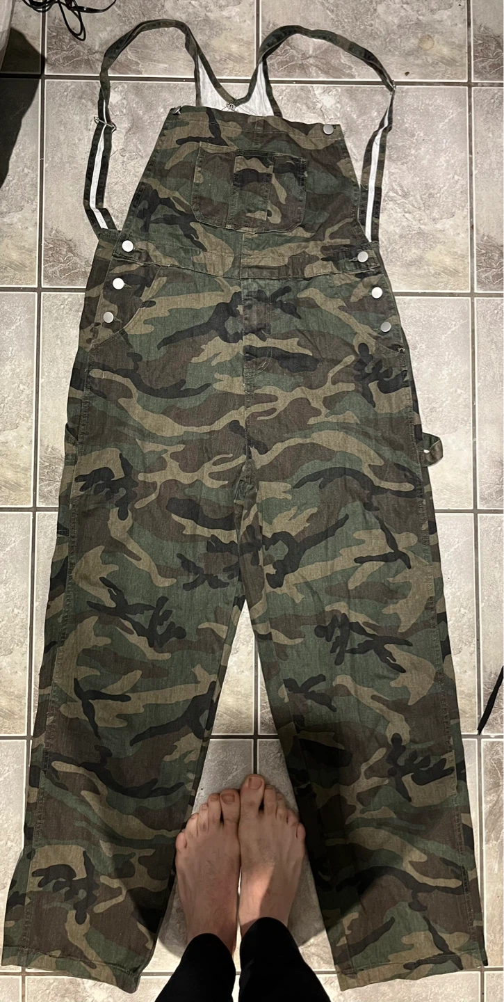 Asos 100%cotton Camo Overalls