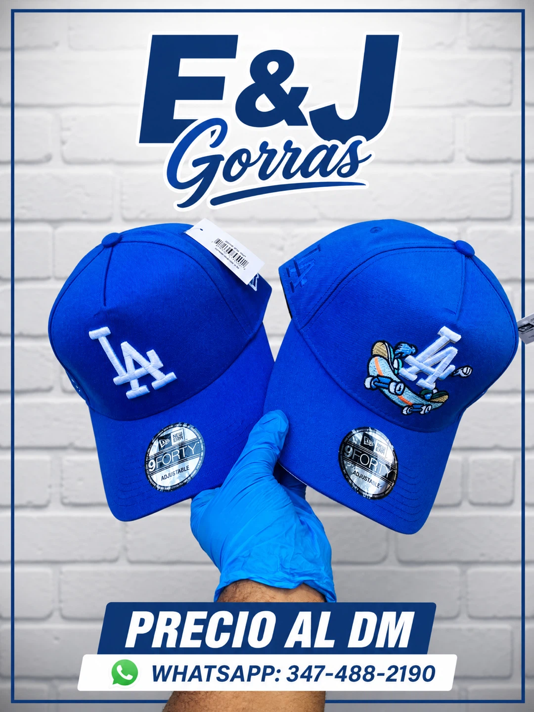 New Era 9FORTY LA Dodgers Blue Baseball Cap