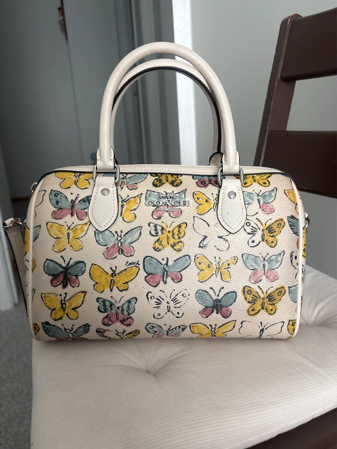 Coach Butterfly Print Mini Bag