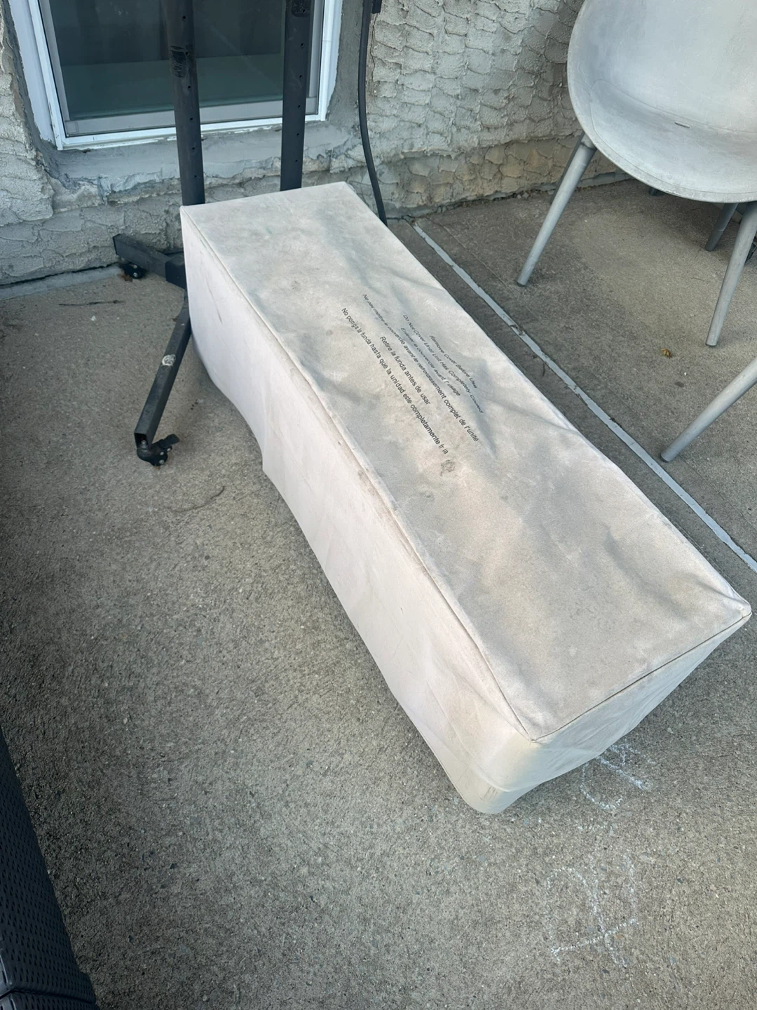 Rectangular Outdoor Fire Pit Table - photo 2