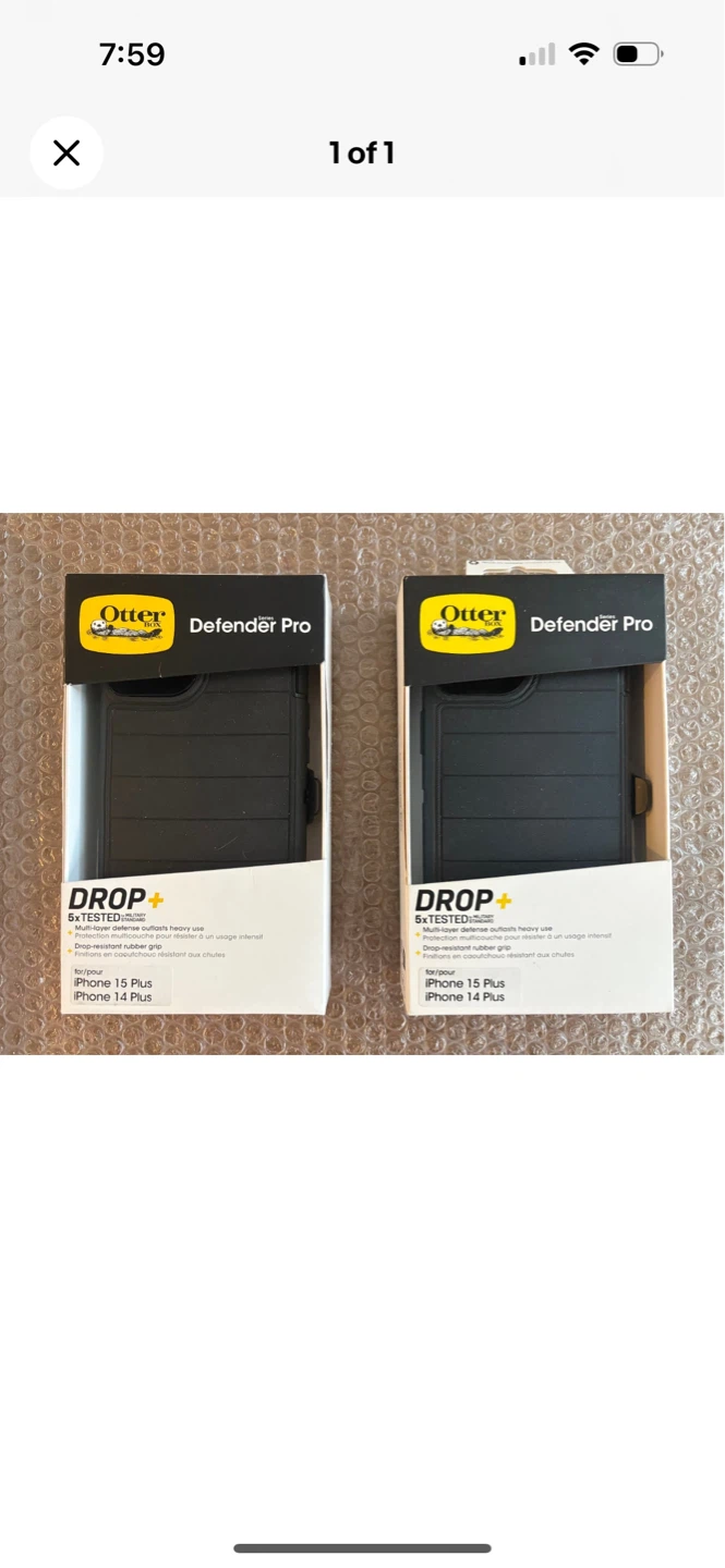Otterbox Defender Pro Case for iPhone 15 Plus/14 Plus