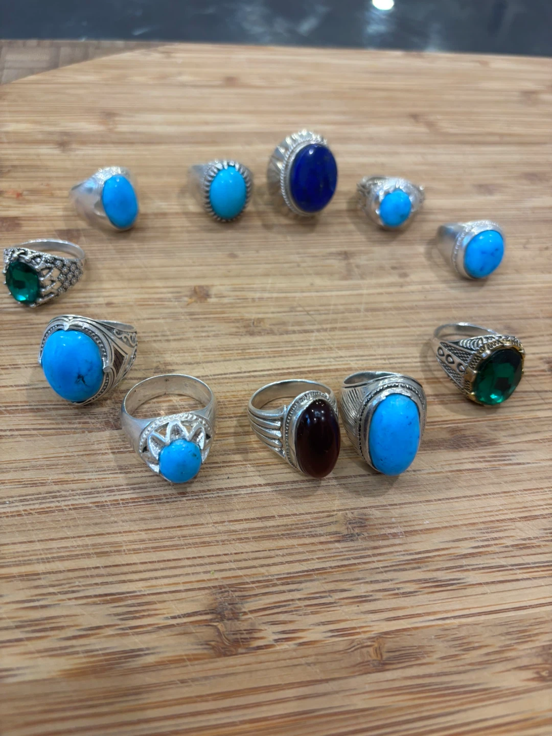 Vintage Iranian 925 Silver Rings  – 45+ Years Old - photo 5