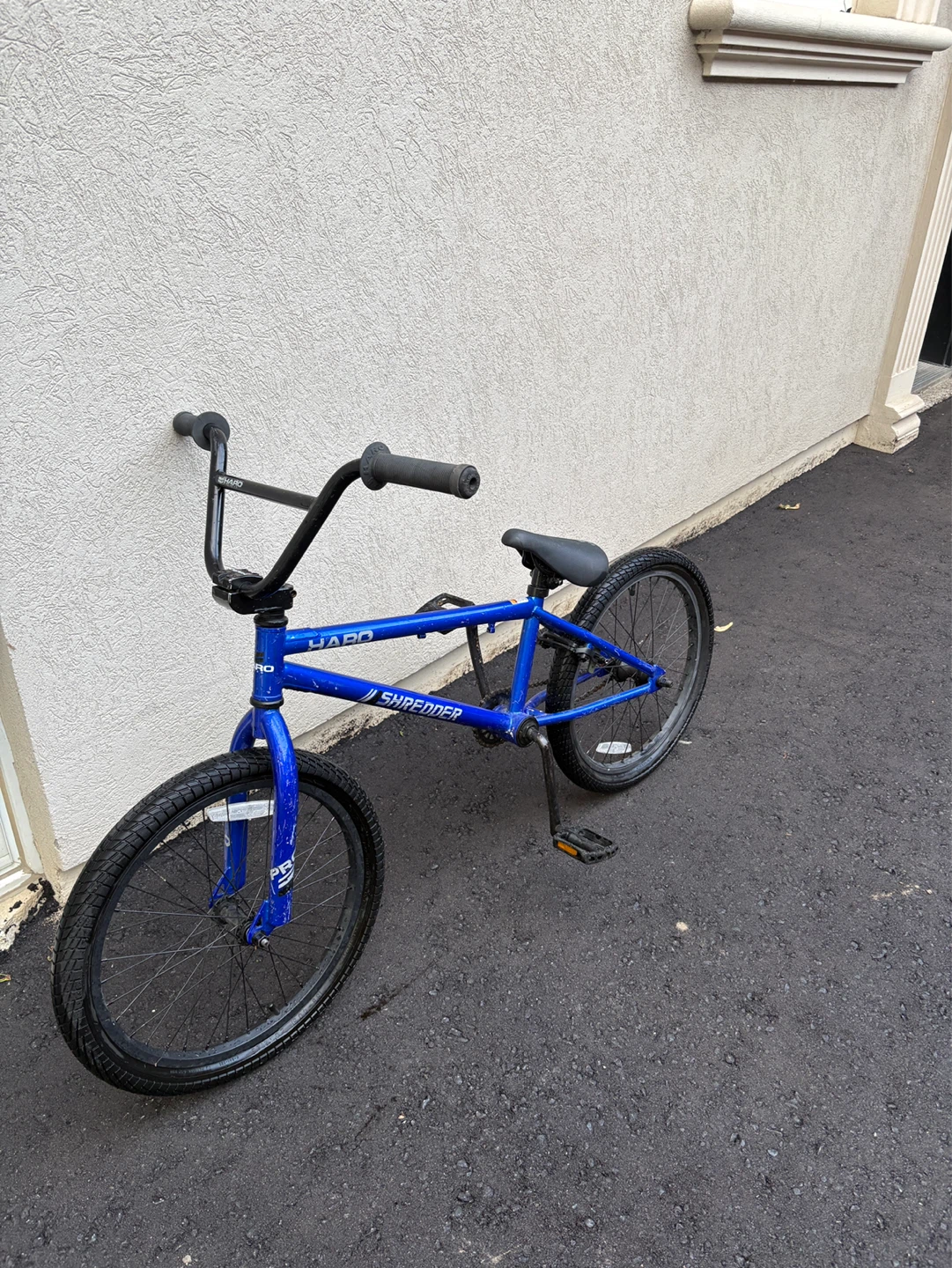 Blue Haro Shredder BMX Bike