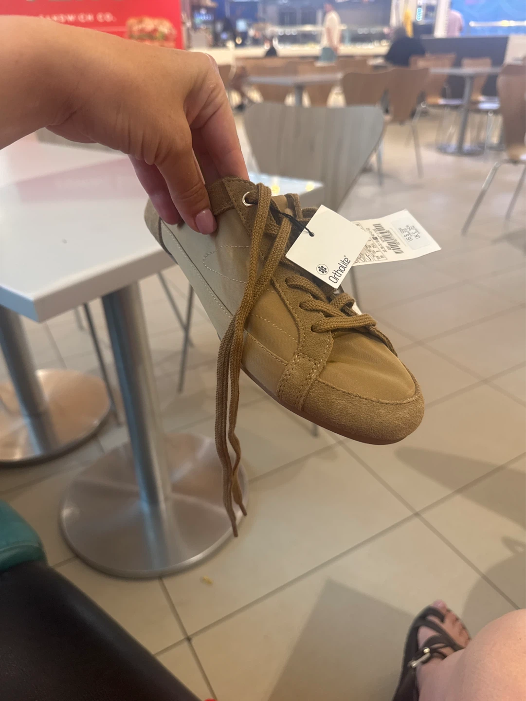 ZARA Brown Suede Sneakers