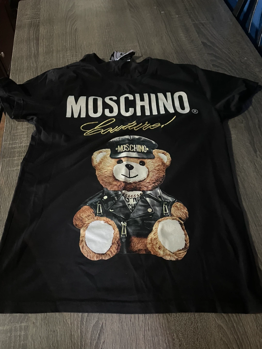Moschino Couture Black Teddy Bear T-Shirt - photo 3