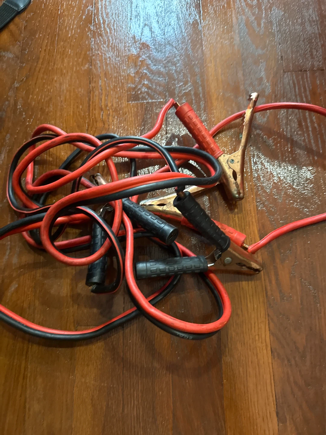 Assorted Extension Cords and Jumper Cables - photo 4