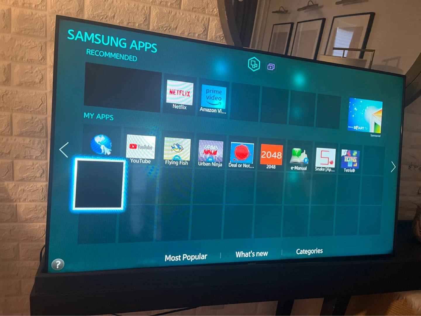 Samsung 55” Smart TV – Full HD 1080p – Excellent Condition