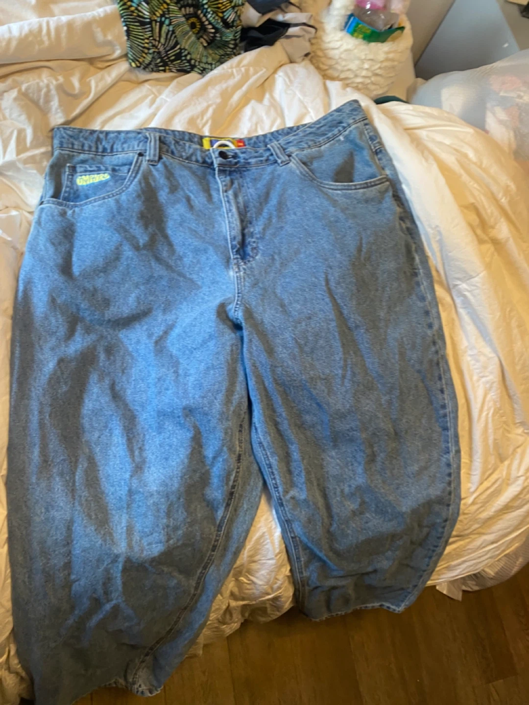 Empires  baggy Denim Jeans Size 38 - photo 3