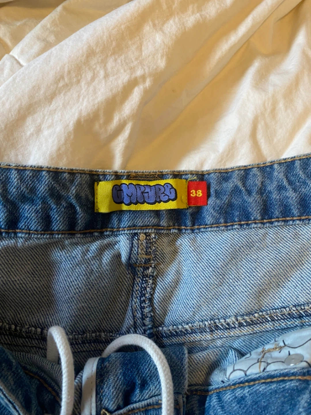 Empires  baggy Denim Jeans Size 38 - photo 2
