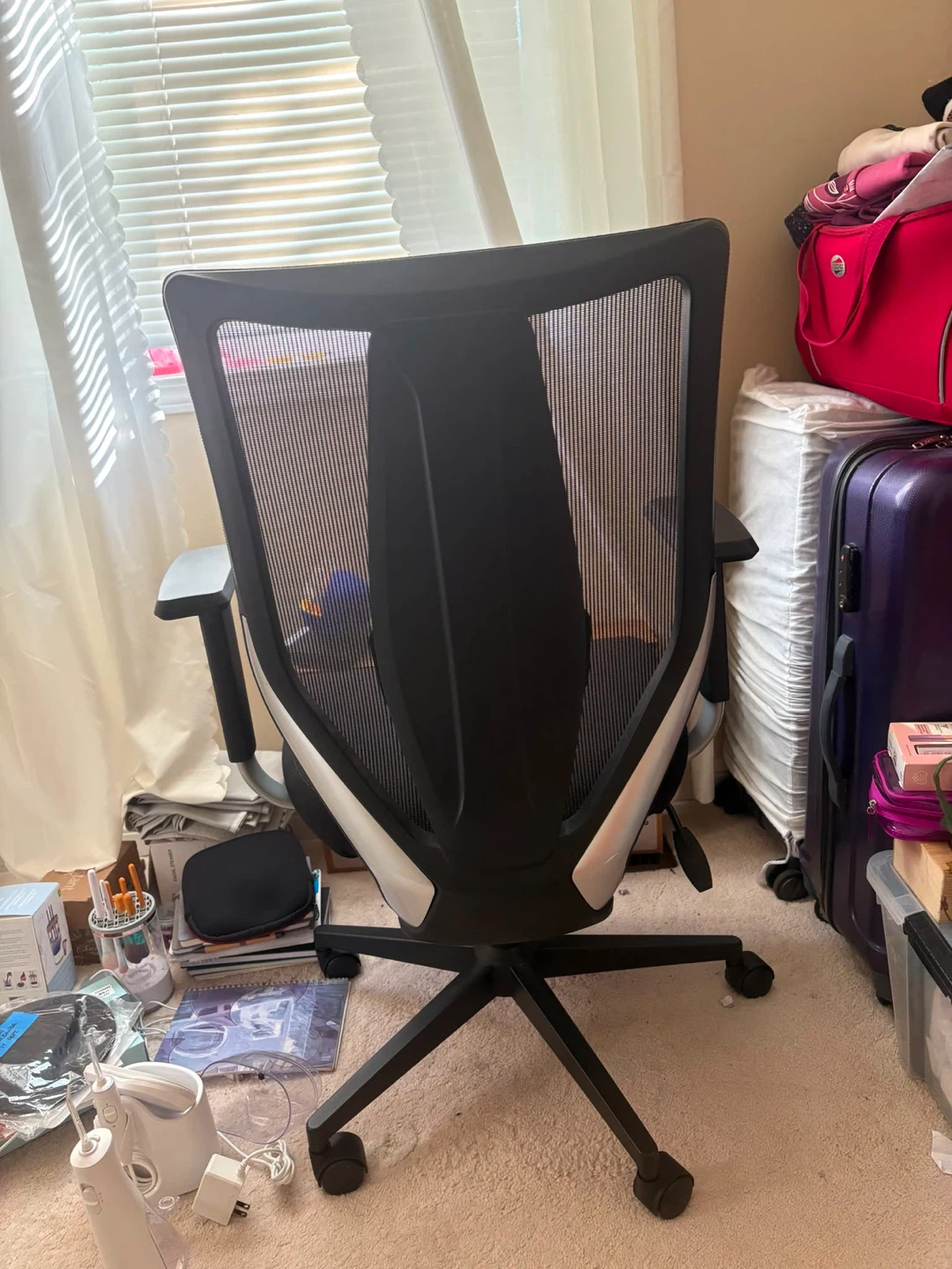 Black Mesh Office Chair - photo 5
