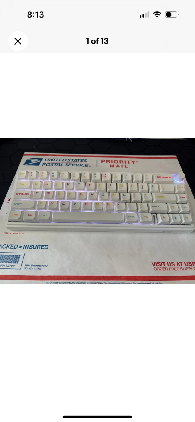 Dustsilver D66 Mechanical Keyboard with RGB Backlight
