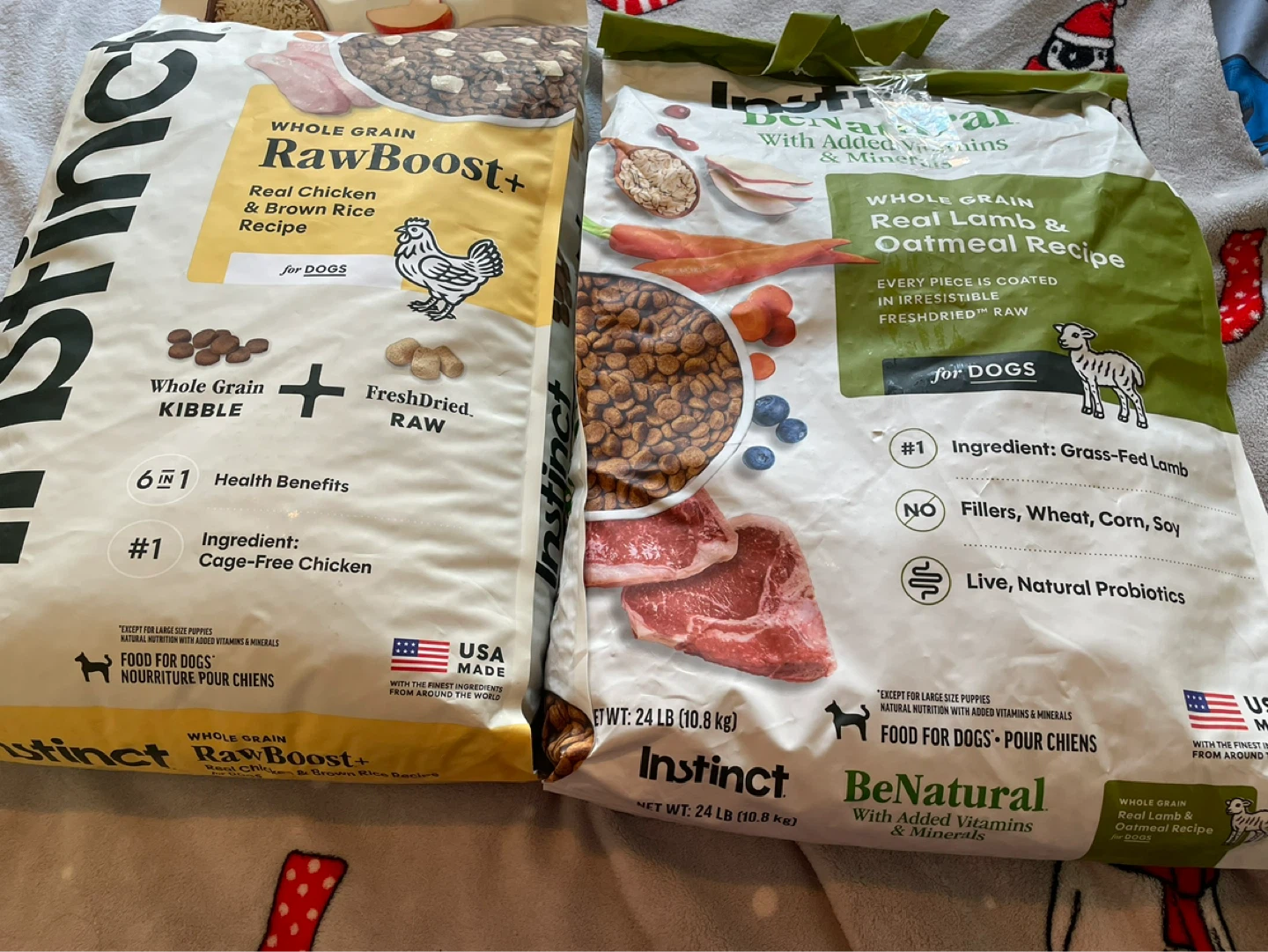 37.2lbs Instinct Dog Food Lot-All Life Stages - photo 2