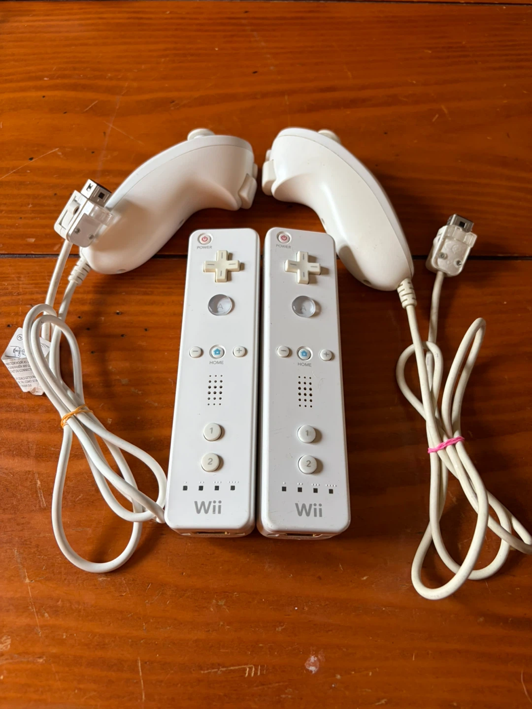 Nintendo Wii Remote and Nunchuk Controllers