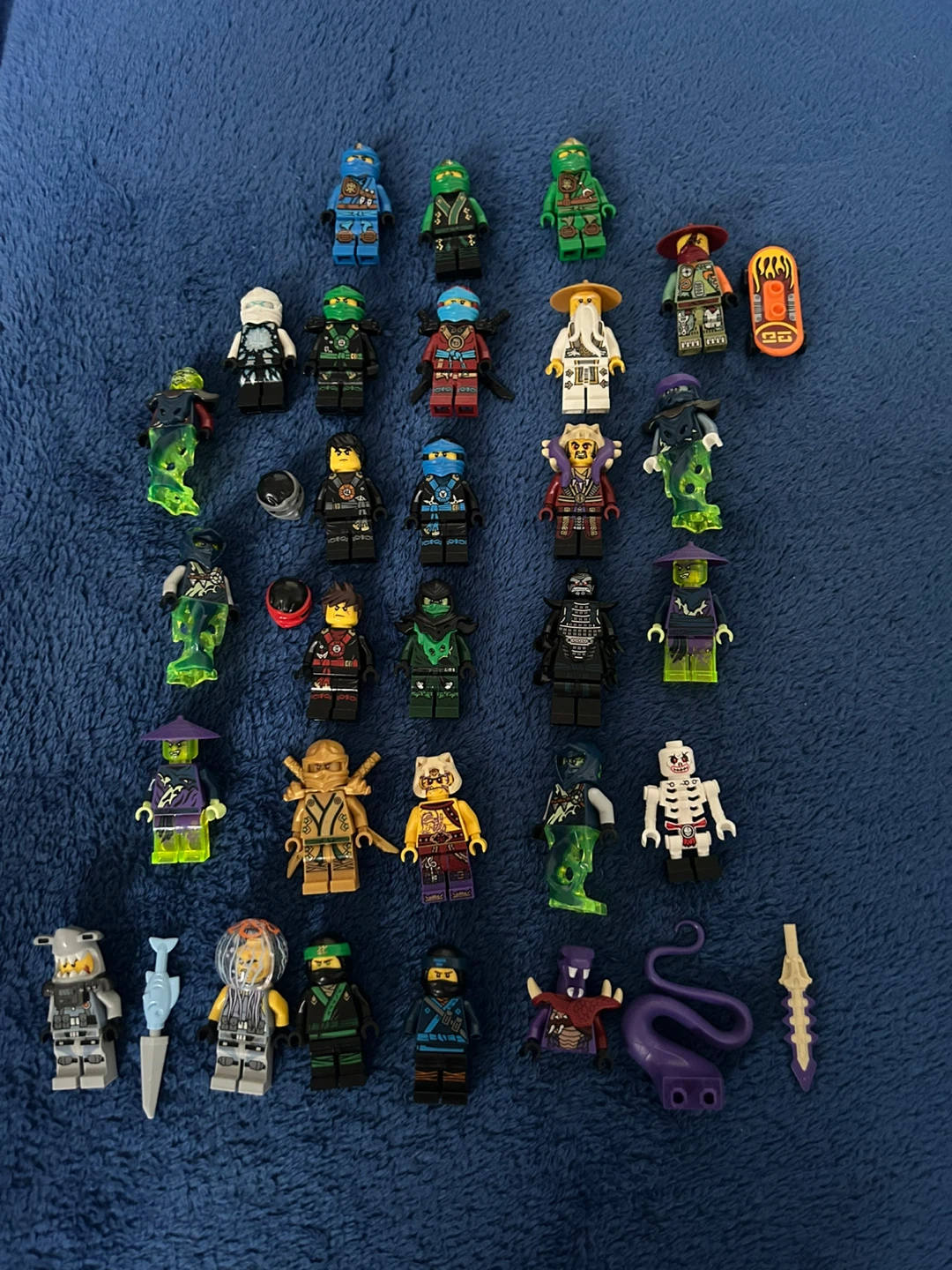LEGO Ninjago Minifigures and Accessories